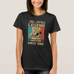 Camiseta BJJ Jiu Jitsu, 37 Anos, Legenda Incrível Desde 19