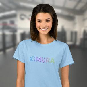 Camiseta BJJ Kimura Brasil Jiu Jitsu Blue Women's