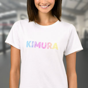 Camiseta BJJ Kimura brasileira Jiu Jitsu White Women's