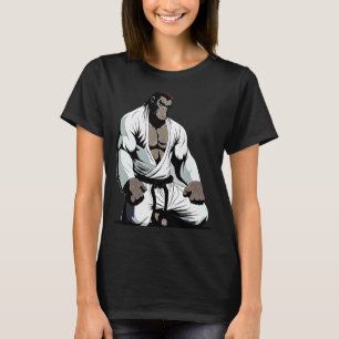Camiseta BJJ MMA Gorilla Brasileiro Jiu Jitsu Grappling