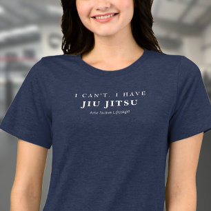Camiseta BJJ, não posso ter Jiu Jitsu Arte Suave
