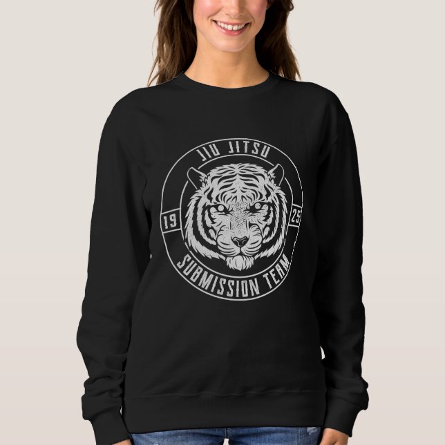 Camiseta BJJ Tiger  Brazilian Jiu Jitsu and Grappling (Frente)