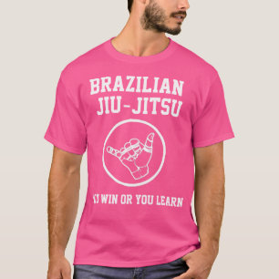 Camiseta Bjj Você Ganhou Ou Aprende Judo Jiu-Jitsu Brasilei