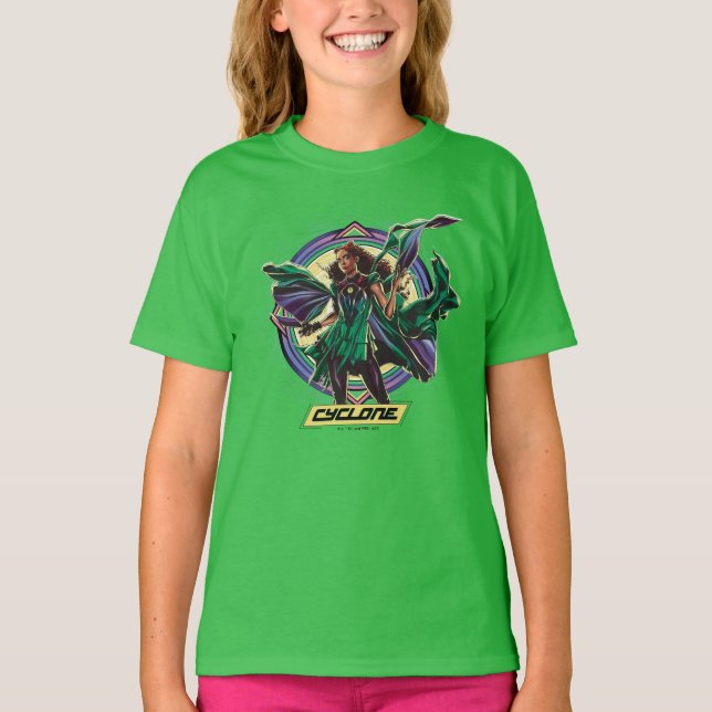 Camiseta Black Adam | Cyclone Character Graphic (Frente)