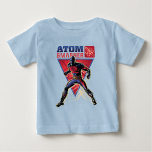 Camiseta Black Adam Gráfico de Caracteres Atom Smasher