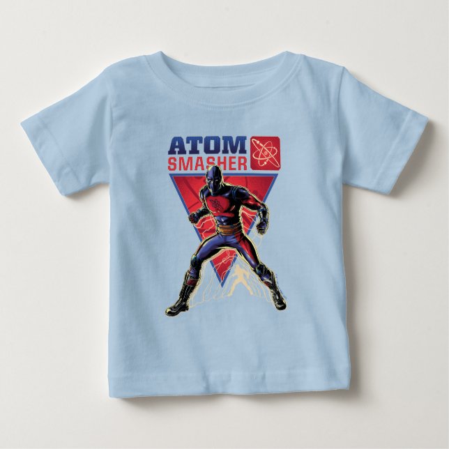 Camiseta Black Adam | Gráfico de Caracteres Atom Smasher (Frente)