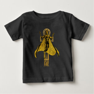 Camiseta Black Adam Gráfico de Caracteres de Destino Médi