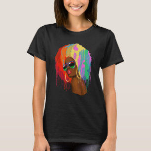 Camiseta Black Afair Black Womens BHM Afro-Americano
