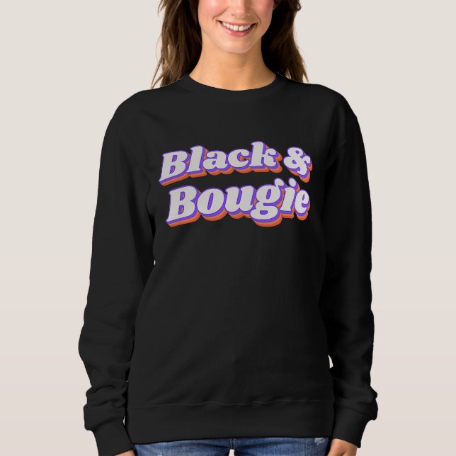 Camiseta Black and Bougie (Frente)