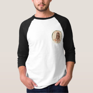 Camiseta Black and Tan Coonhound Baseball