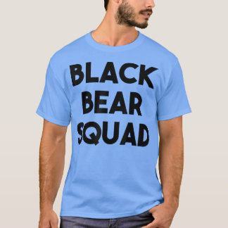 Camiseta Black Bear Lover Funny - Black Bear Squad 