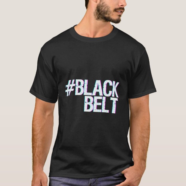 Camiseta Black Bel Black Bels Taekwondo (Frente)