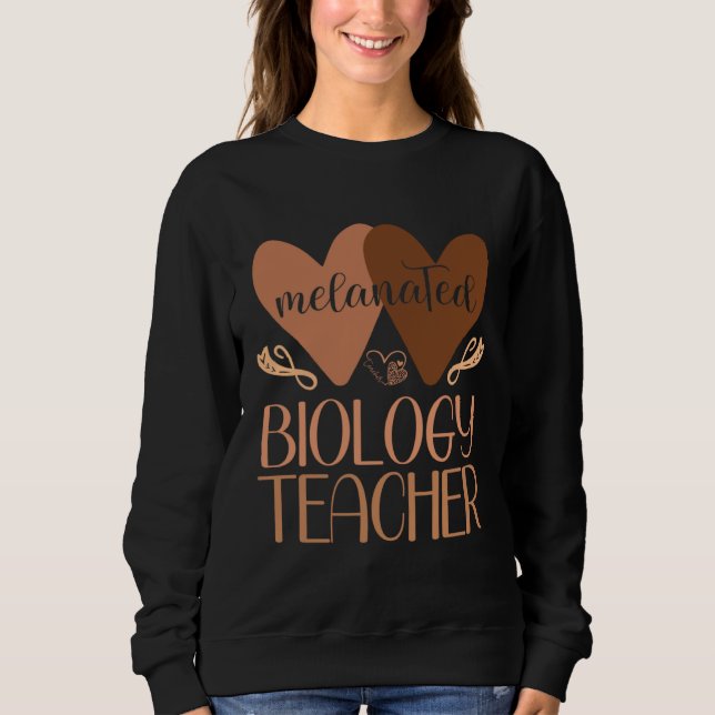 Camiseta Black Biology Teacher Black History Women African  (Frente)