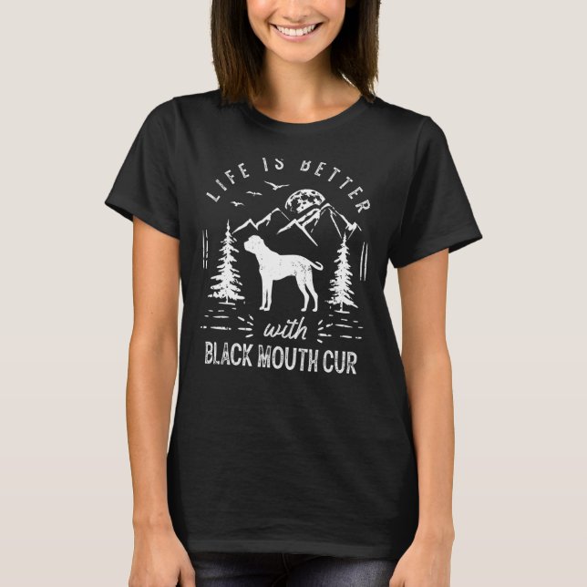 Camiseta Black Bouth Cur Life Melhor Mãe Pai (Frente)
