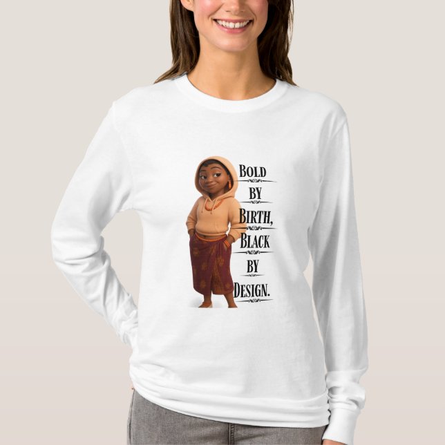 Camiseta Black By Design,Pixarstyle 3D (Frente)