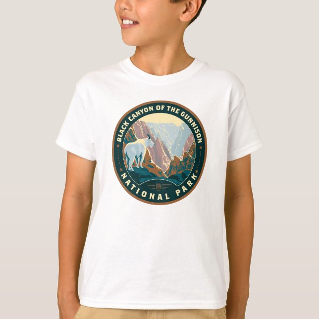 Camiseta Black Canyon National Park (Frente)