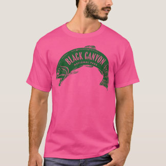 Camiseta Black Canyon National Park Fish Green