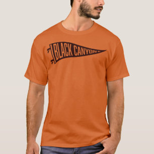 Camiseta Black Canyon National Park Pennant Brown
