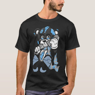 Camiseta Black Carolina 5 AJ5 Urso Dinheiro