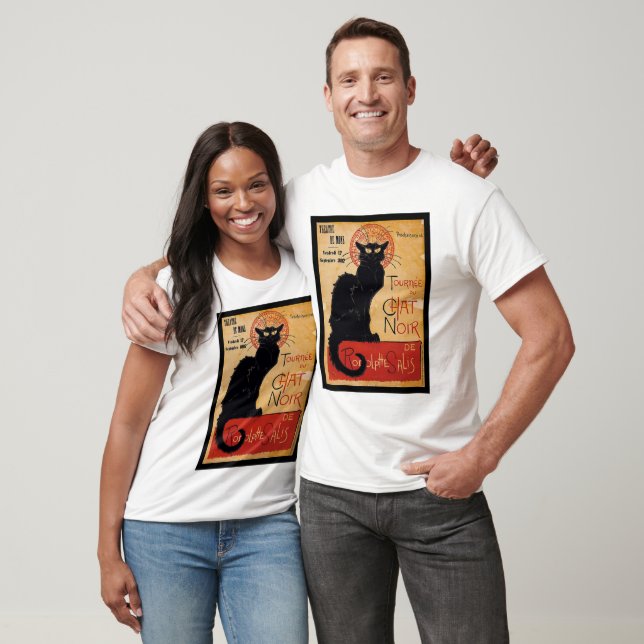 Camiseta Black cat (Unissex)