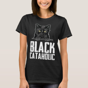 Camiseta Black cat Black Mãe