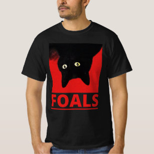 Camiseta Black Cat Foals Tour 2019 TShirt, Black Cat Shirt