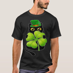 Camiseta Black Cat Holding C Shamrock 2023