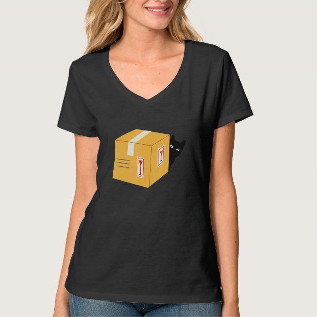 Camiseta Black Cat  Online Shop Ecommerce Seller and Shoppe (Frente)