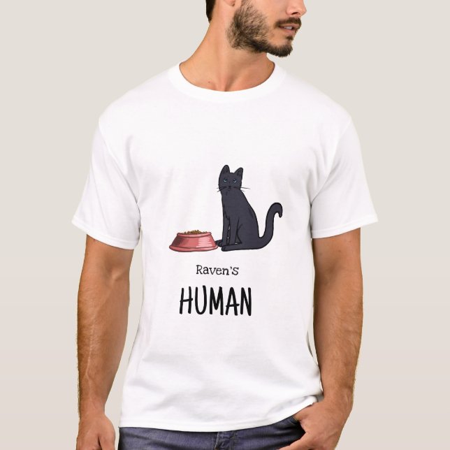 Camiseta Black Cat Shirt (Frente)