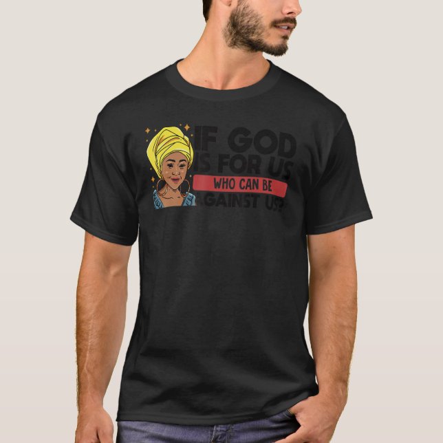 Camiseta Black Christian Melanin Woman Minister Sista Stron (Frente)