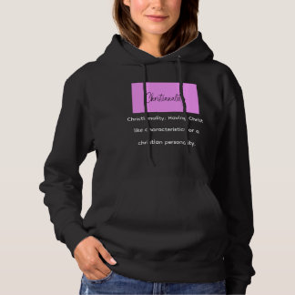 Camiseta Black christianality hoodie 