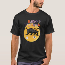Camiseta black cougar on halloween night