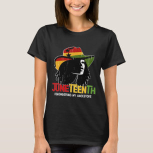 Camiseta Black Cowgirl 1865 Ancestor Black Freedom Day