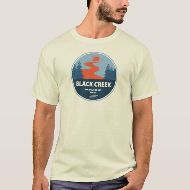 Camiseta Black Creek Wild E Scencence River Mississippi (Frente)