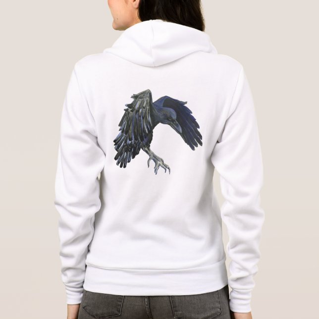 Camiseta Black Crow Master of Time Illustration (Verso)