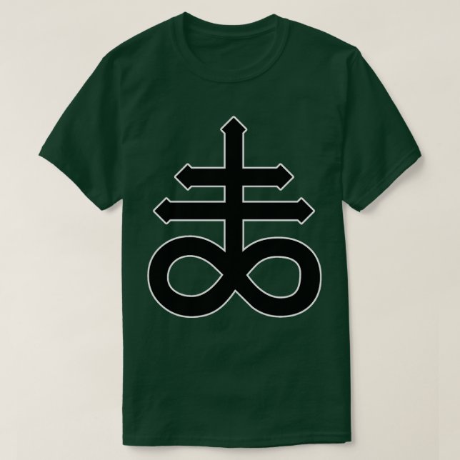 Camiseta Black Crux Satanus (Frente do Design)