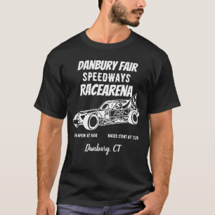 Camiseta Black Danbury Fair Racearena Speedway 1-Sided Tee!