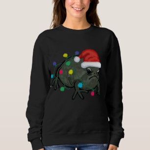 Camiseta Black Desert Rain Frog Santa Hat Christmas Tree Li