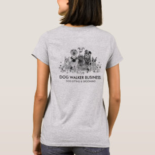 Camiseta Black Dogs Services tosador passeador babá