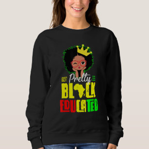 Camiseta Black Educated Black Queen Black Histo