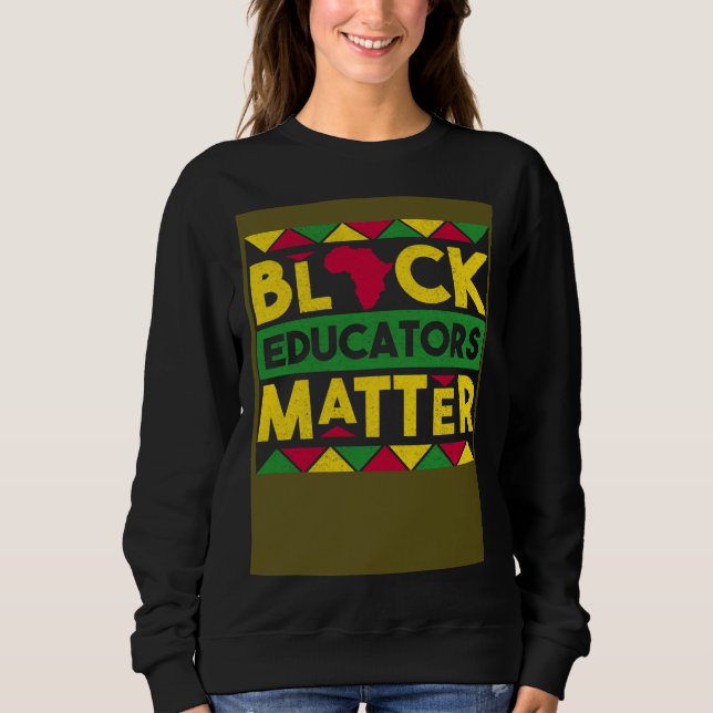 Camiseta Black Educators Matter Black History Month African (Frente)