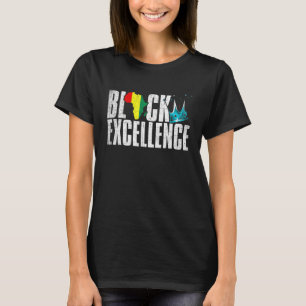 Camiseta Black Excellence African American Black Power Hist