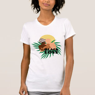 Camiseta Black Family Brown Love Black Love