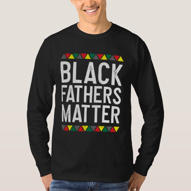 Camiseta Black fathers matte (Frente)