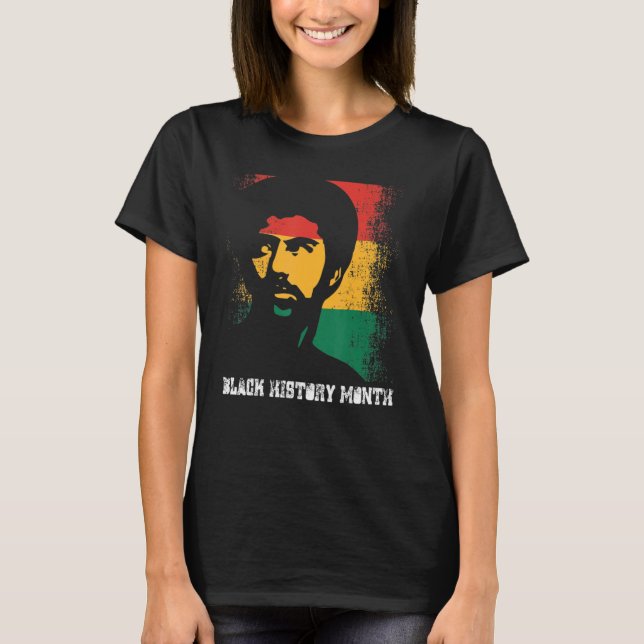 Camiseta Black Fist Shirt African American Pride Black Hist (Frente)