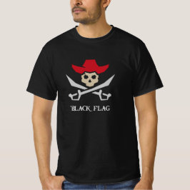 Camiseta Black Flag Pirate Skull
