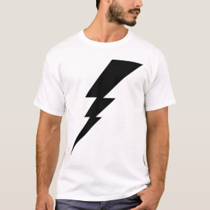 Camiseta Black Flash Lightning Bolt Men