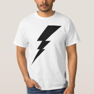 Camiseta Black Flash Lightning Bolt Men