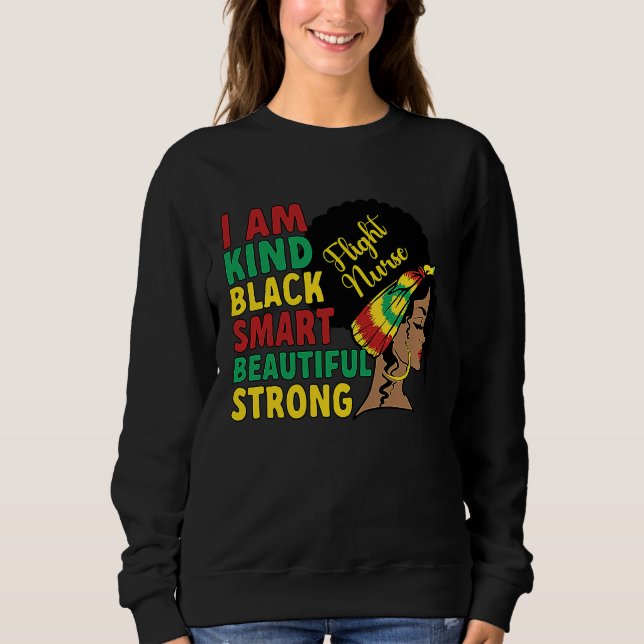 Camiseta Black Flight Nurse African American Flight Nursing (Frente)