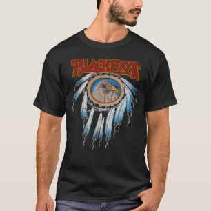 Camiseta Black foot Music Rock Gift Men Women